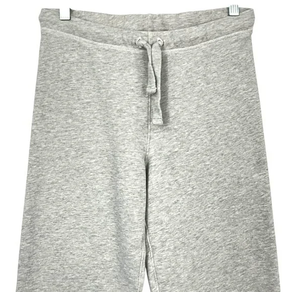Frank & Eileen Tee Lab Womens XS Catherine Wide Leg Crop Sweatpants Gray - Picture 2 of 11